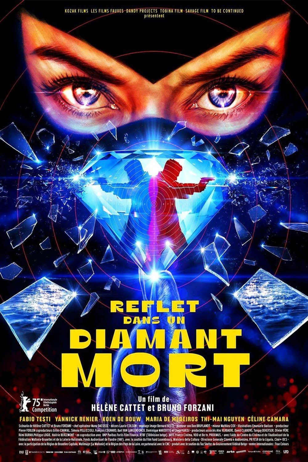 L'affiche du film Reflet dans un diamant mort