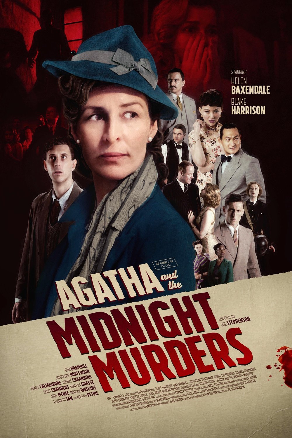 L'affiche du film Agatha and the Midnight Murders