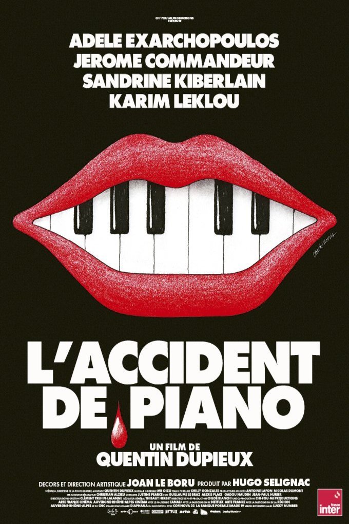 L'affiche du film L'accident de piano