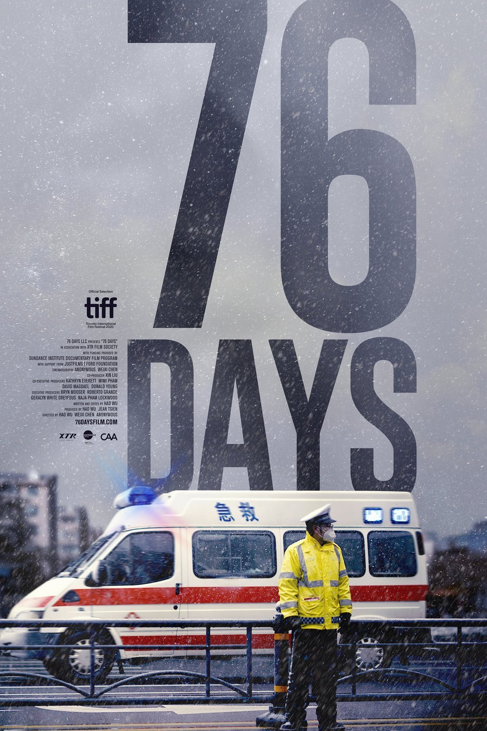 L'affiche du film 76 Days