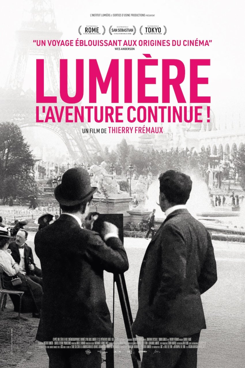 L'affiche du film Lumière, l'aventure continue