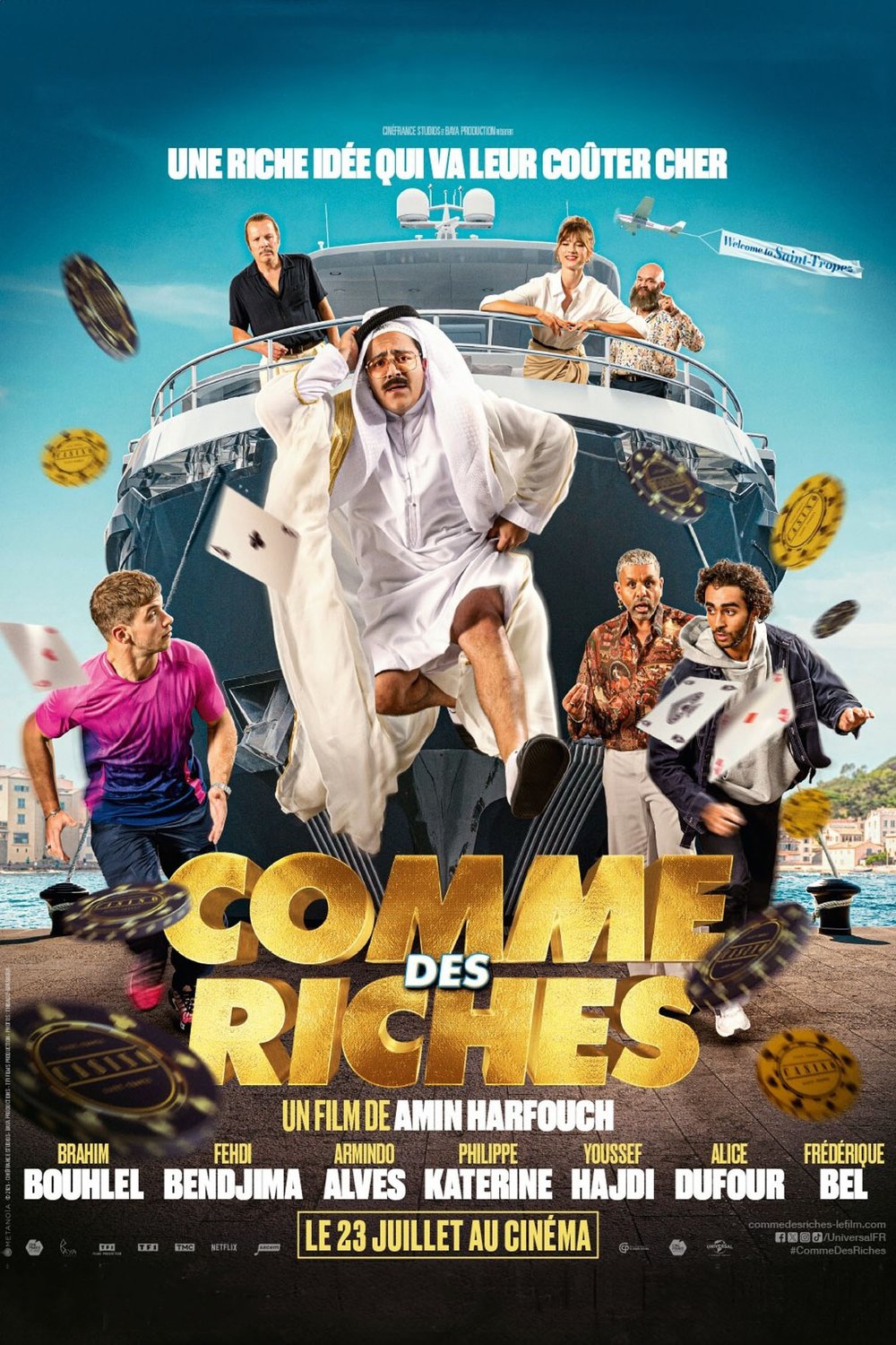 L'affiche du film Comme des riches