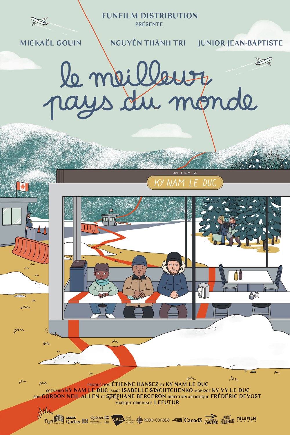 L'affiche du film Le meilleur pays du monde