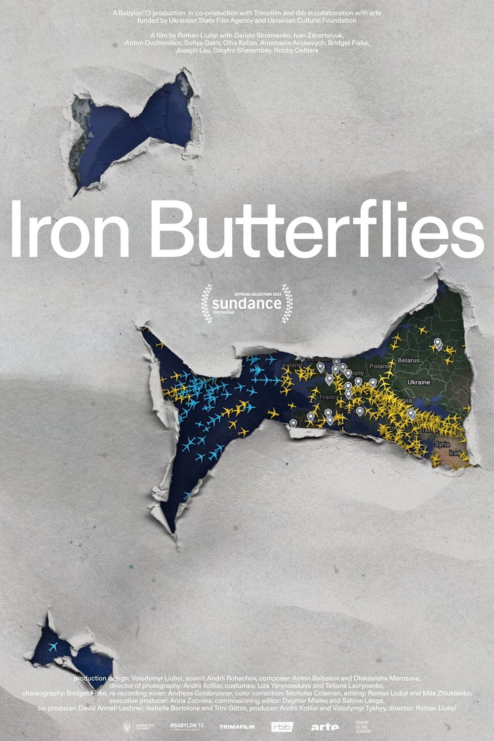 L'affiche du film Iron Butterflies