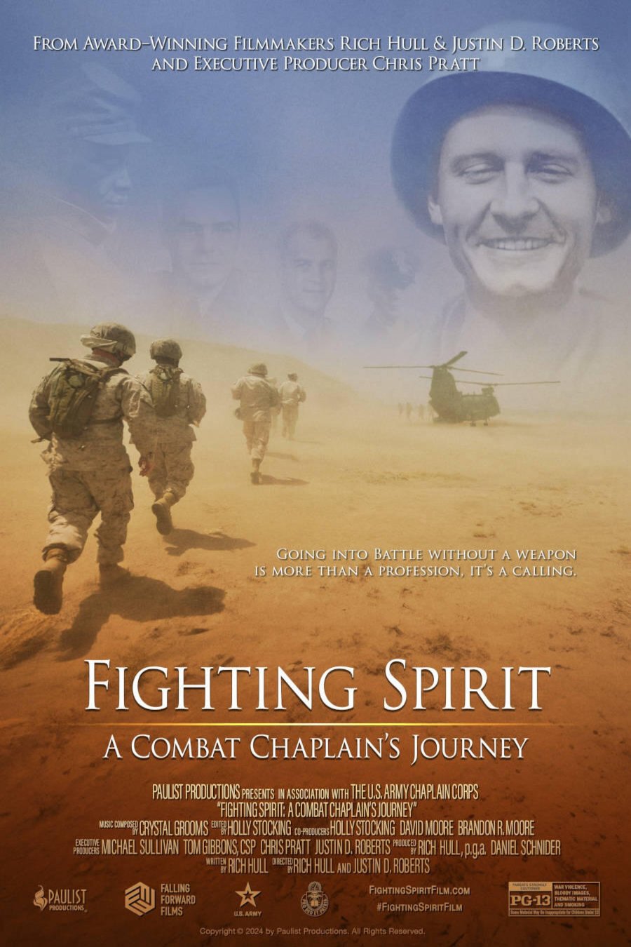 Poster of the movie Fighting Spirit: A Combat Chaplain's Journey