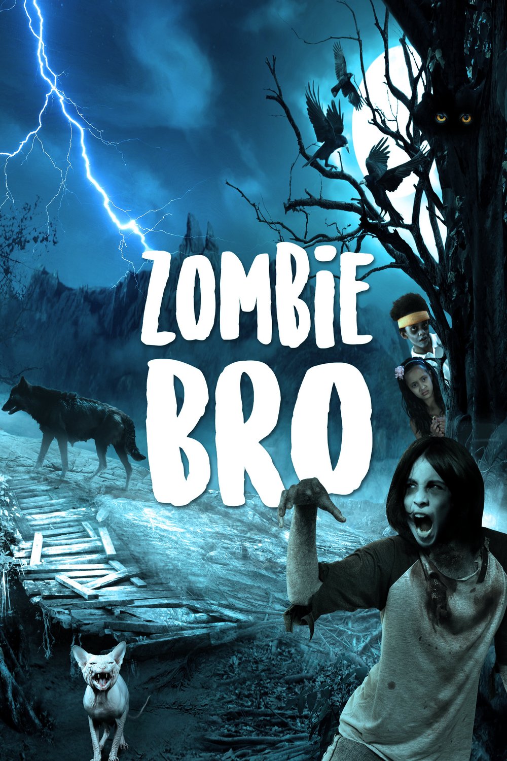 L'affiche du film Zombie Bro