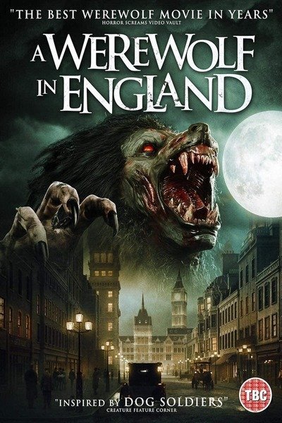 L'affiche du film A Werewolf in England