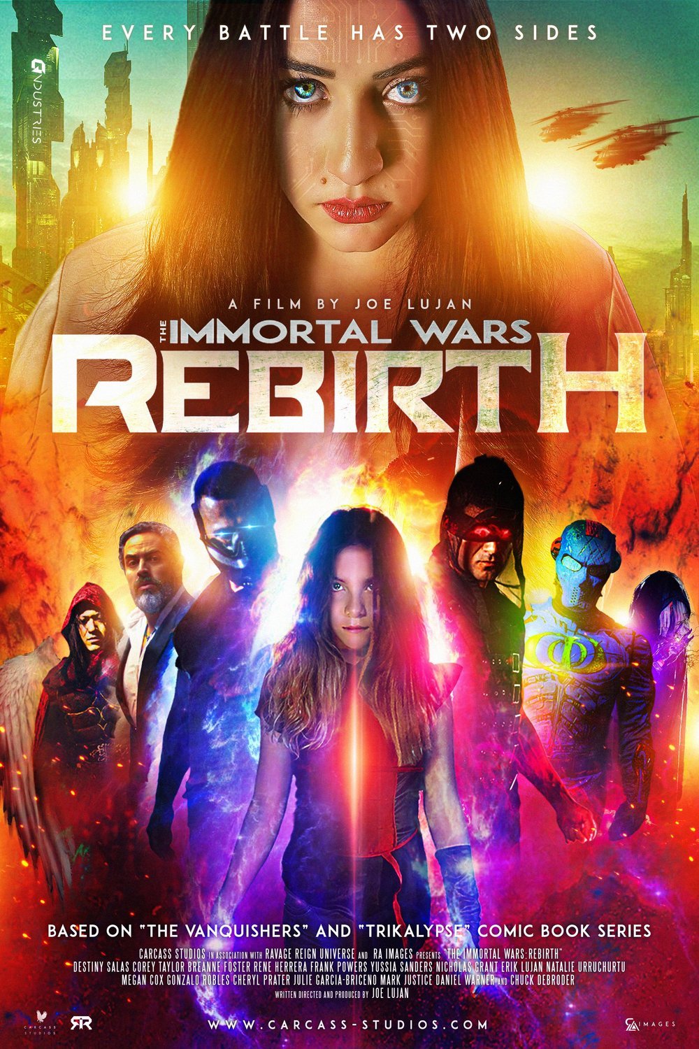 L'affiche du film The Immortal Wars: Rebirth