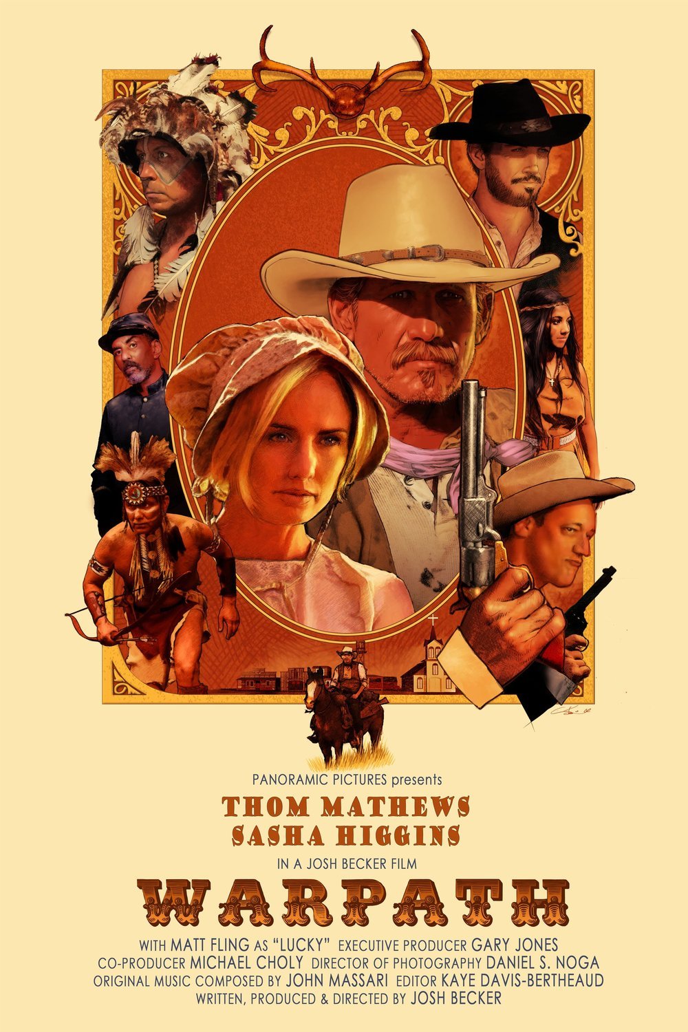 L'affiche du film Warpath