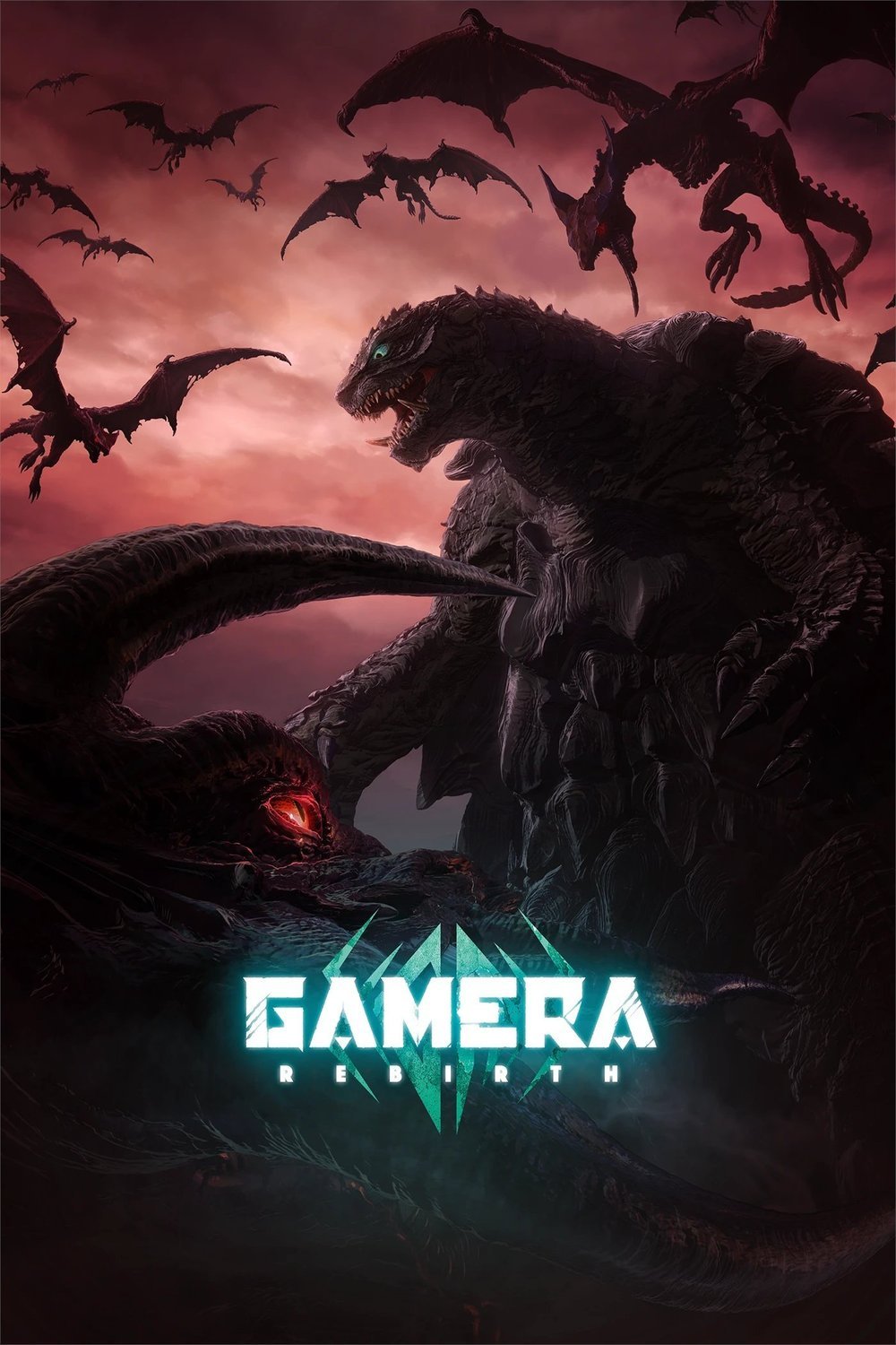 L'affiche du film Gamera: Rebirth