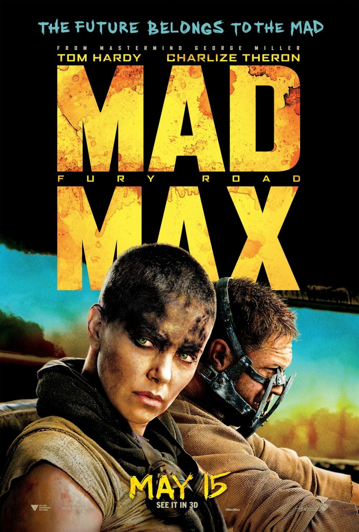 Poster of the movie Mad Max: Fury Road: Black & Chrome Edition