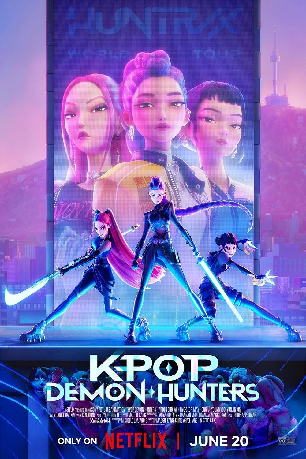 Poster of the movie KPop Demon Hunters