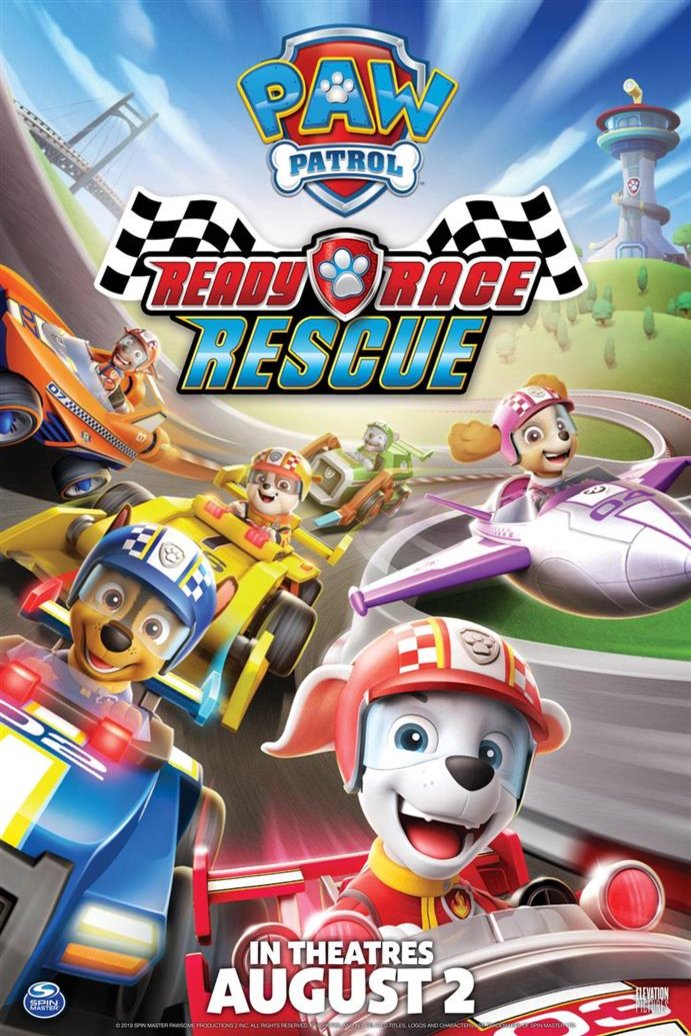 L'affiche du film Paw Patrol: Ready, Race, Rescue!