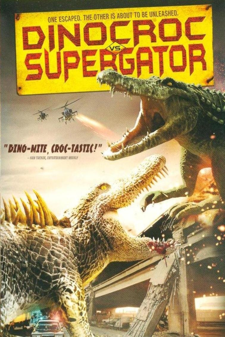 Poster of the movie Dinocroc vs. Supergator