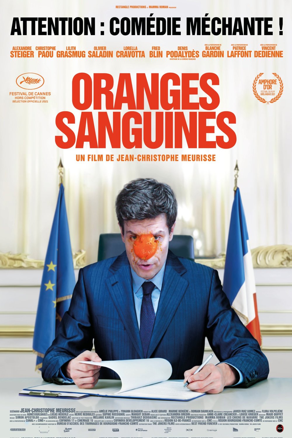 L'affiche du film Oranges sanguines