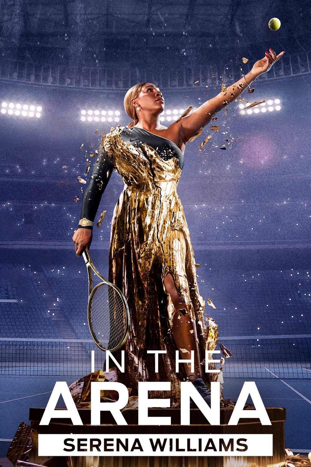 L'affiche du film In the Arena: Serena Williams