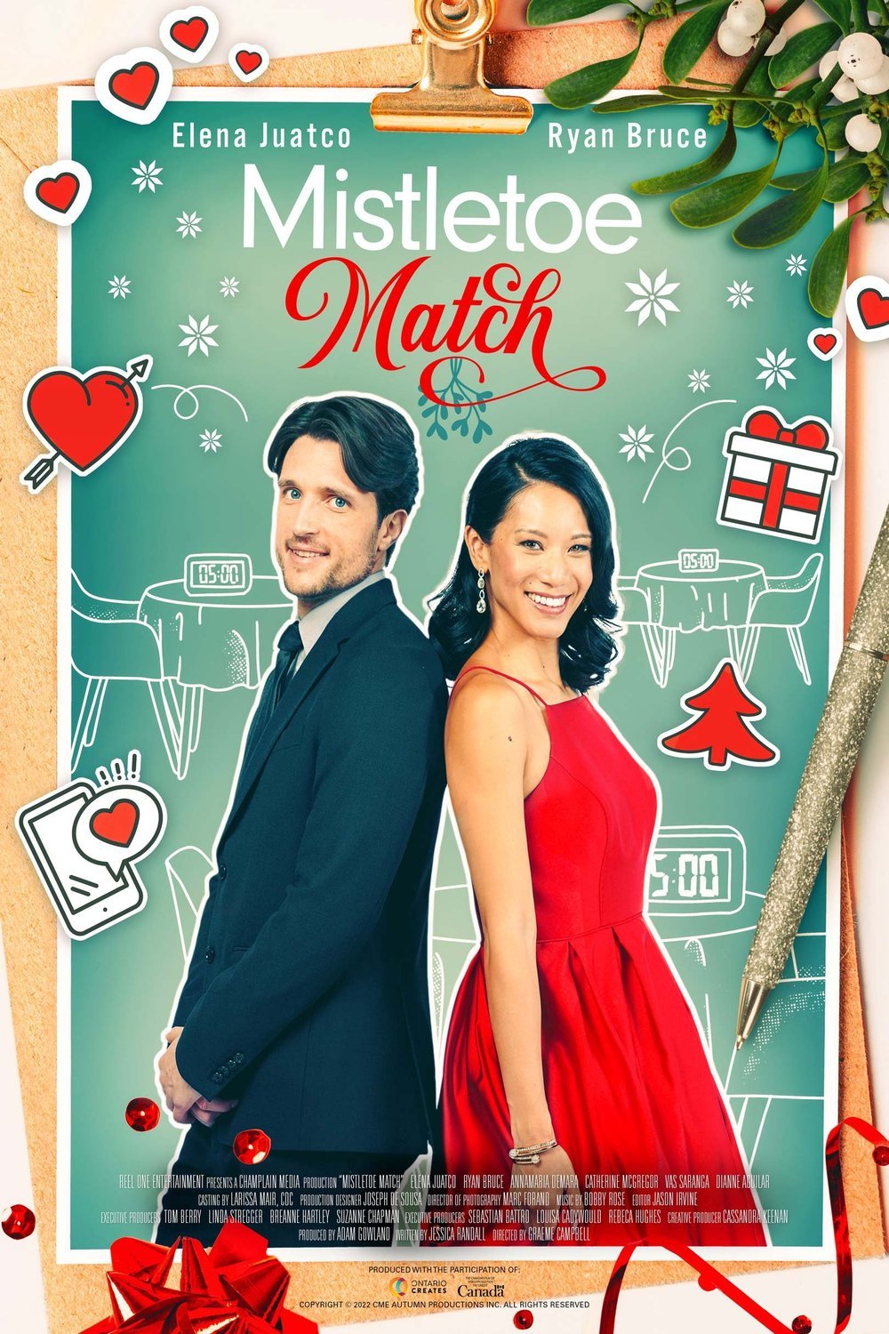 Poster of the movie A Mistletoe Match