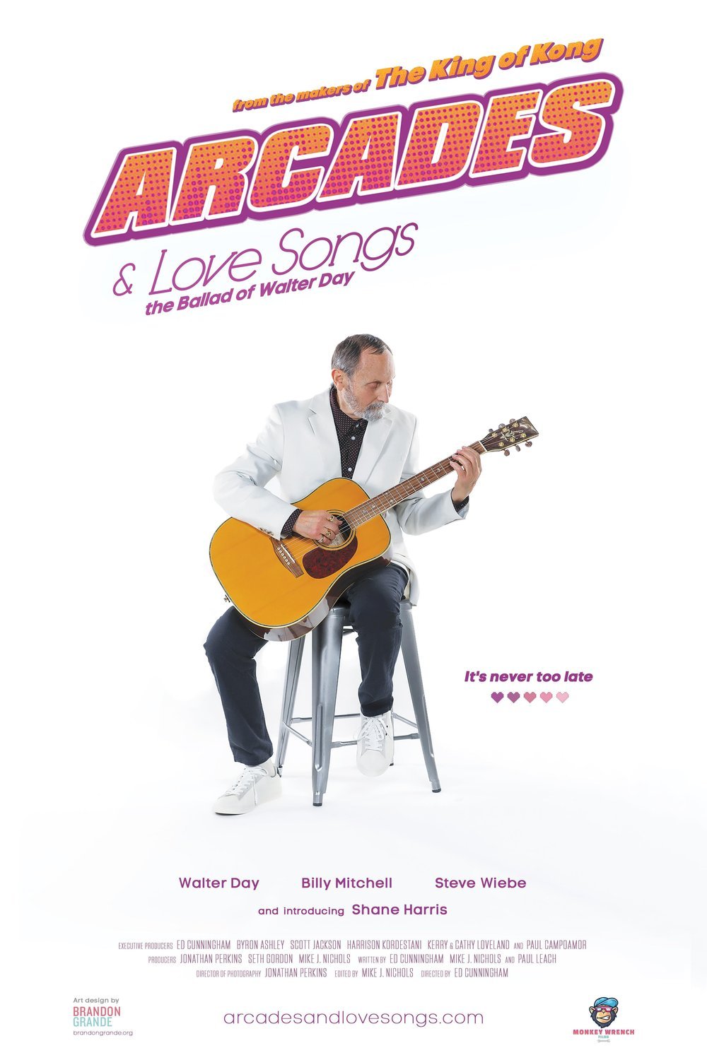 L'affiche du film Arcades & Love Songs: The Ballad of Walter Day