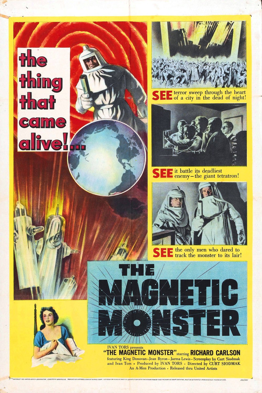 Poster of the movie The Magnetic Monster