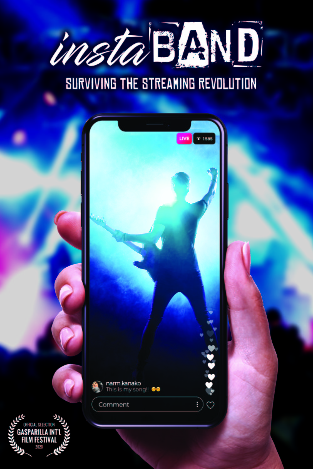 L'affiche du film InstaBAND