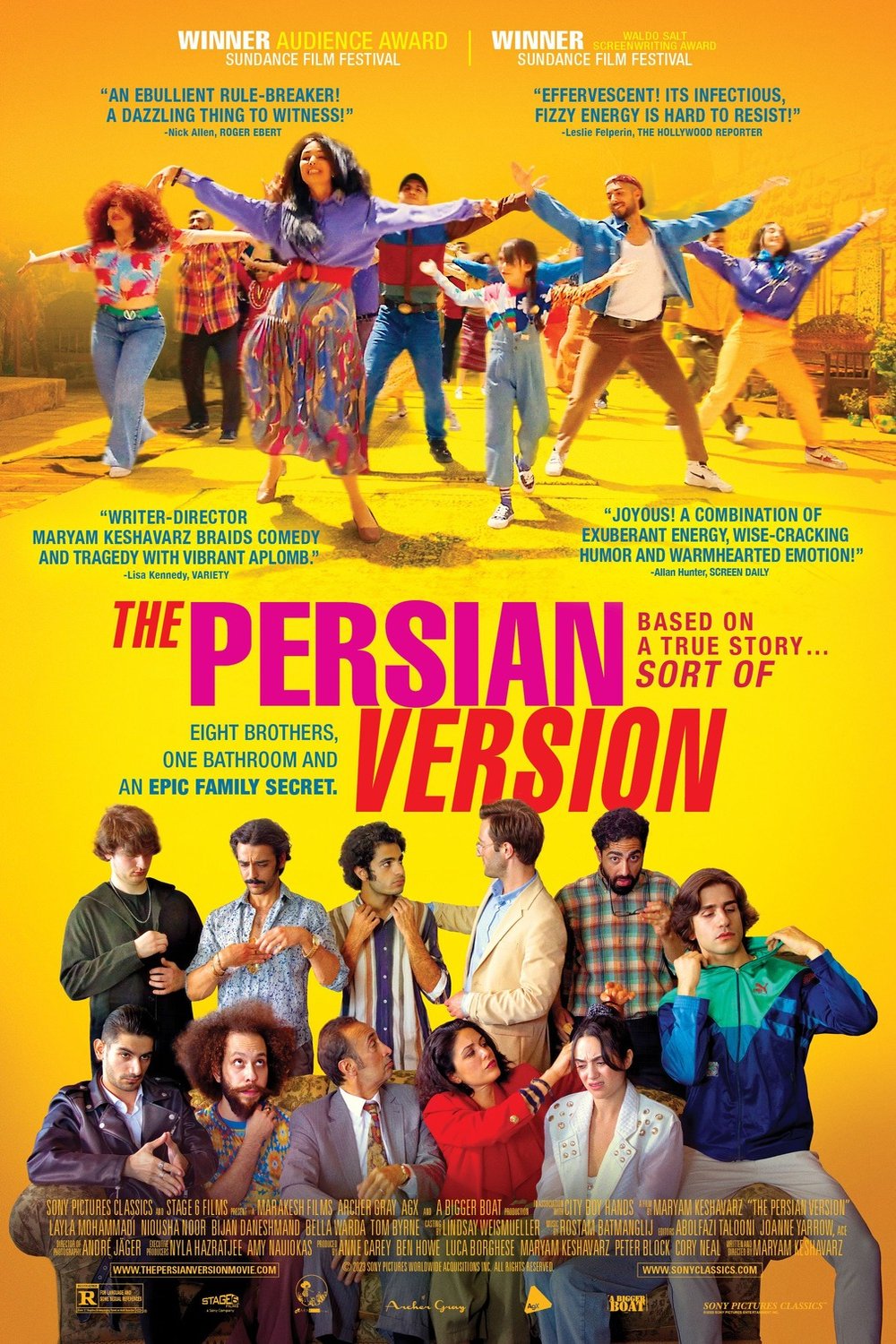 L'affiche du film The Persian Version