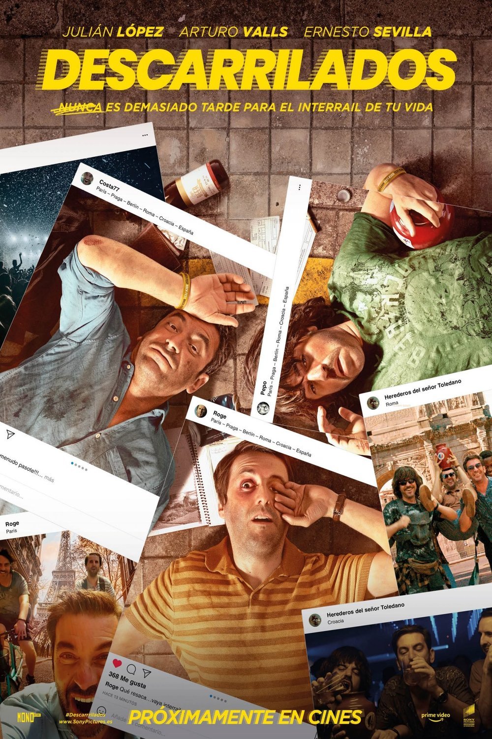 L'affiche du film Descarrilados