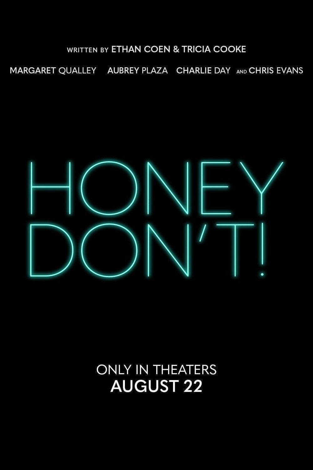 L'affiche du film Honey Don't! [2025]