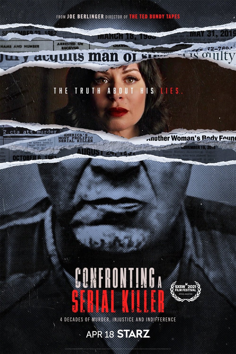 L'affiche du film Confronting a Serial Killer