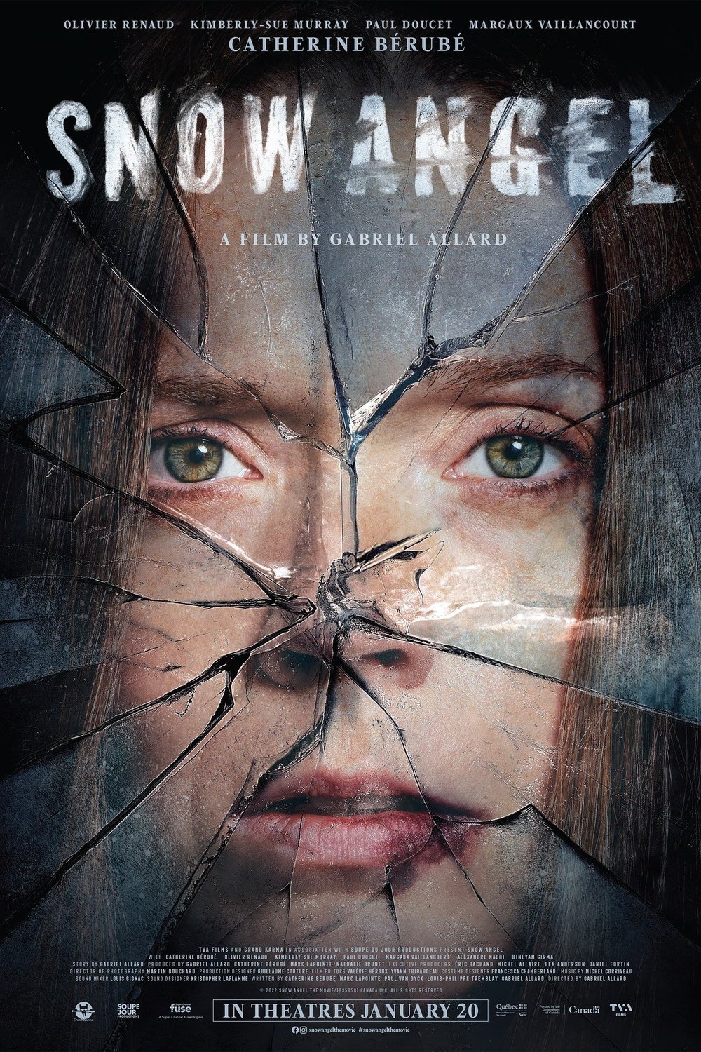 L'affiche du film Snow Angel
