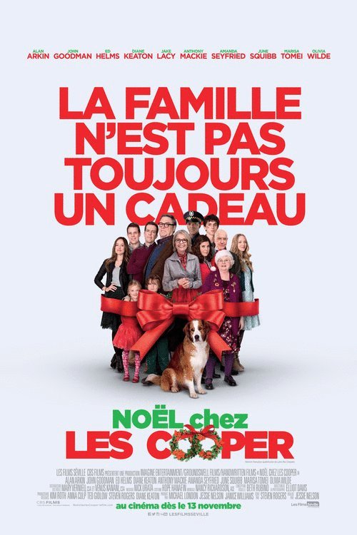 L'affiche du film Noël chez les Cooper