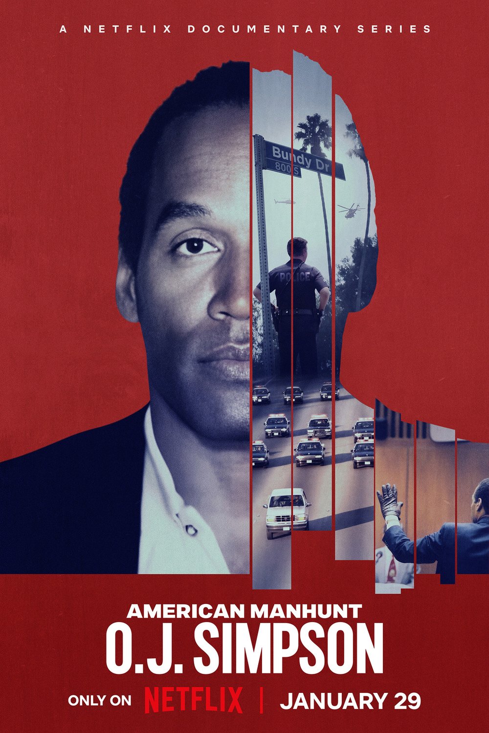 L'affiche du film American Manhunt: O.J. Simpson