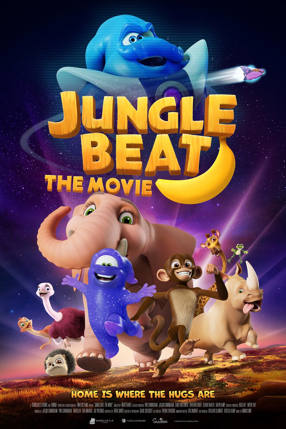 L'affiche du film Le rythme de la jungle