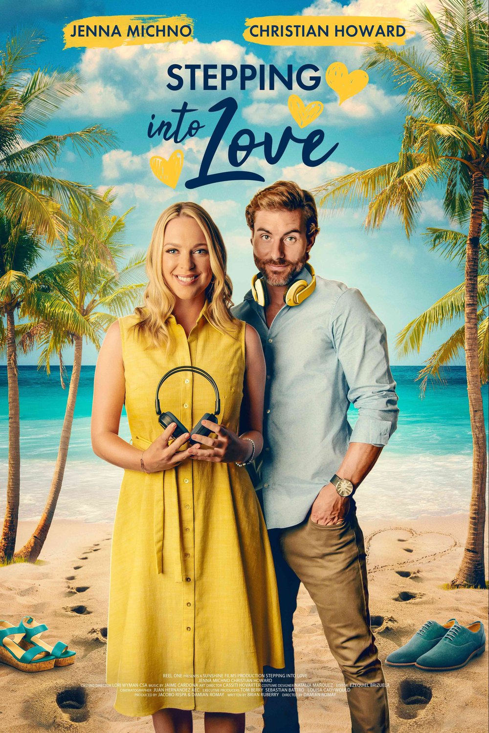 L'affiche du film Stepping into Love