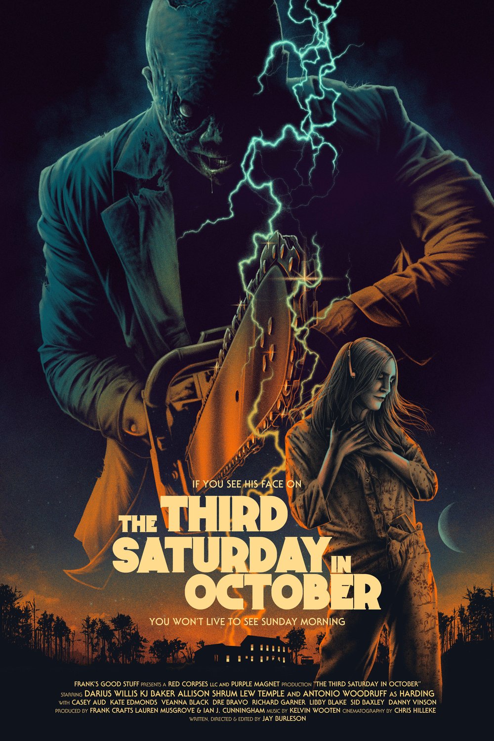 L'affiche du film The Third Saturday in October