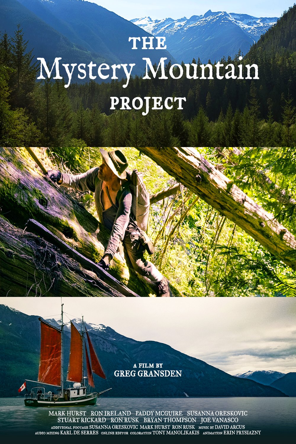 L'affiche du film The Mystery Mountain Project