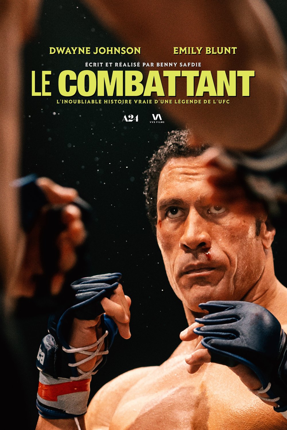 L'affiche du film Le Combattant [2025]
