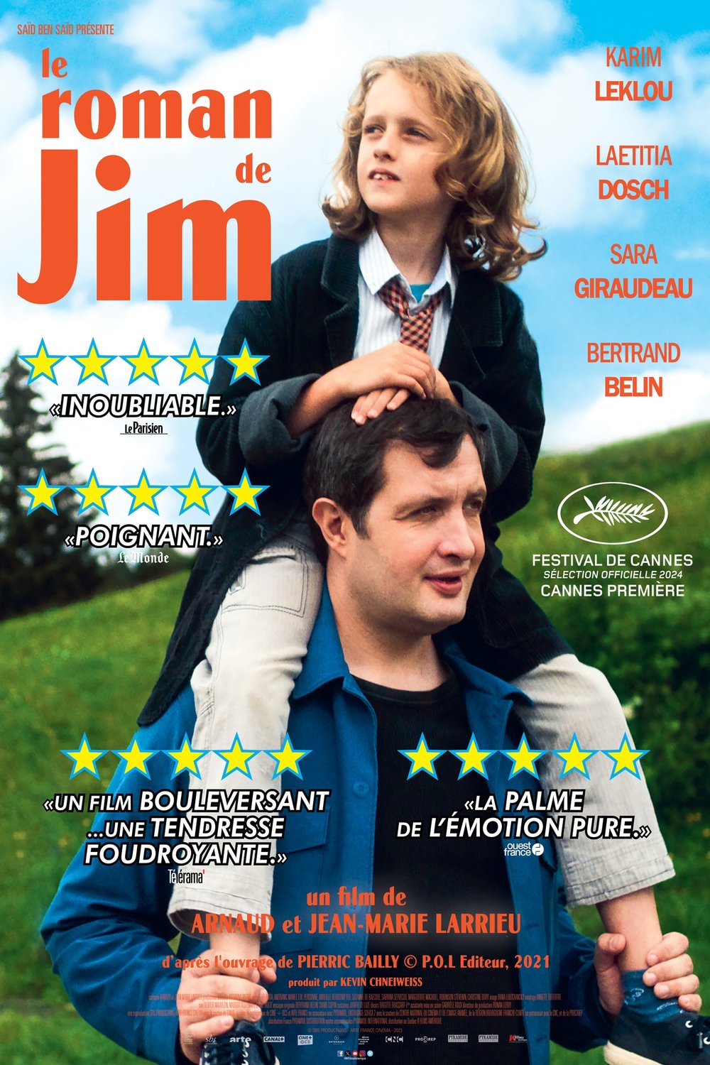 L'affiche du film Le roman de Jim